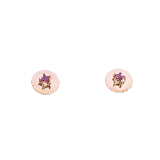 Star Sapphire Earrings