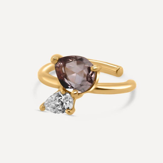 Diamond Sapphire Cuff