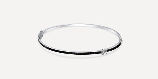 Black Diamond Classic Bangle