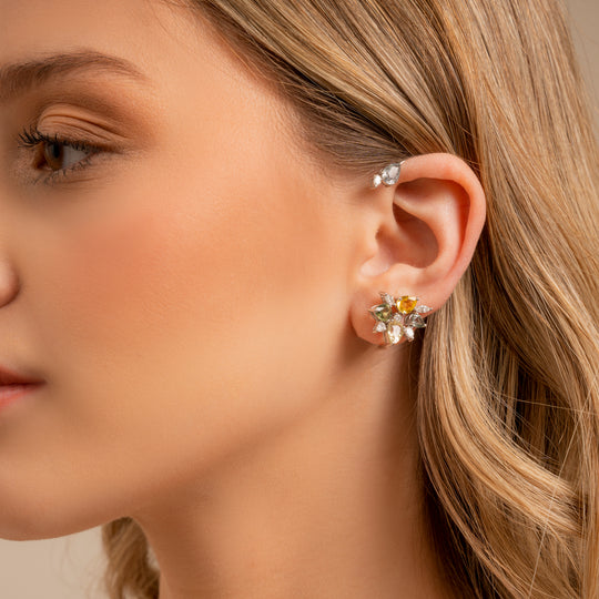 Forest Green Ear Cuff