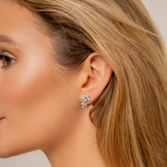 Shield Jacket Earring