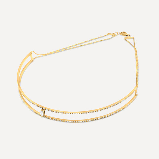 Twin Pavé Choker